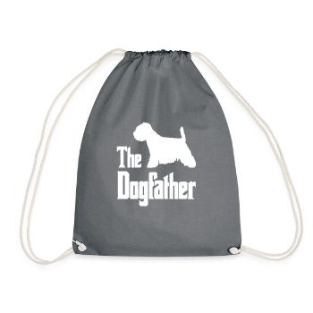 The Dogfather, chien des West Highland White Terrier - Sac de sport léger - gris - Devant