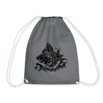 Tervueren Malionis sur Retro Banner - Sac de sport léger - gris - Devant