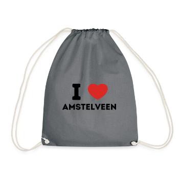 J’aime Amstelveen Pays-Bas - Sac de sport léger - gris - Devant