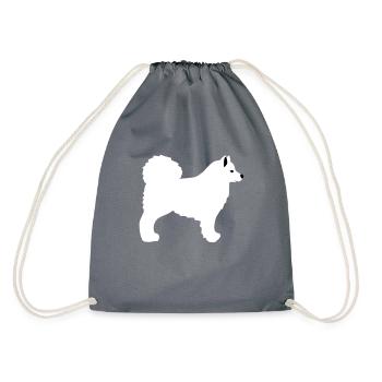 Samojede - Sac de sport léger - gris - Dos