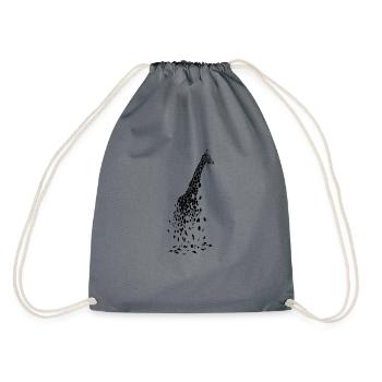Résumé de girafe - Sac de sport léger - gris - Dos