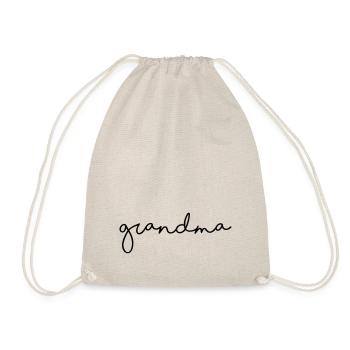 Grand-mère / Grand-mère / Grand-mère - Sac de sport léger - nature - Devant