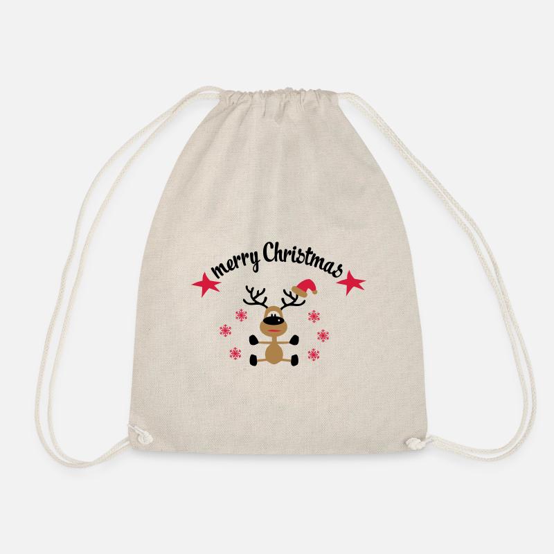 weihnachten - Turnbeutel - Natur