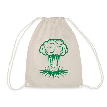 Atomic bomb - Drawstring Bag - nature - Front