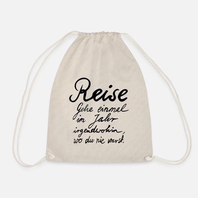 Adventure Trip - Drawstring Bag - nature