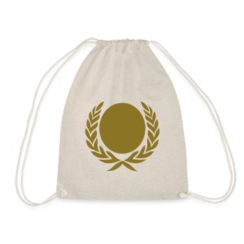 Couronne, laurier, or, héros, gagnant, vainqueur - Sac de sport léger - nature - Devant