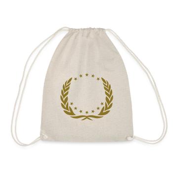 Couronne, laurier, gagnant, anniversaire, Hero, - Sac de sport léger - nature - Devant
