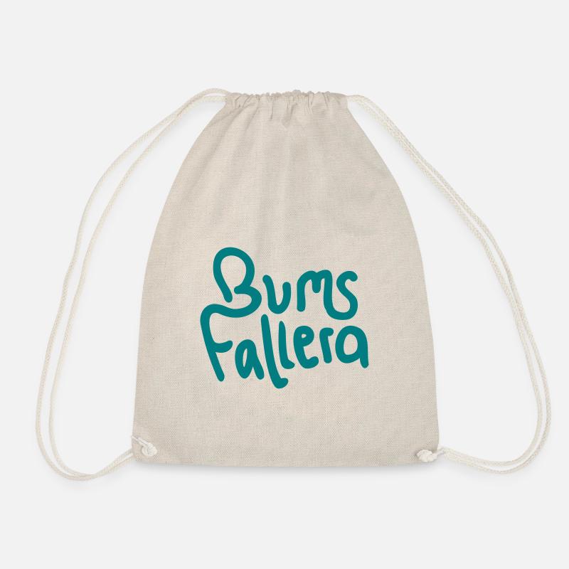 bums fallera - Turnbeutel - Natur
