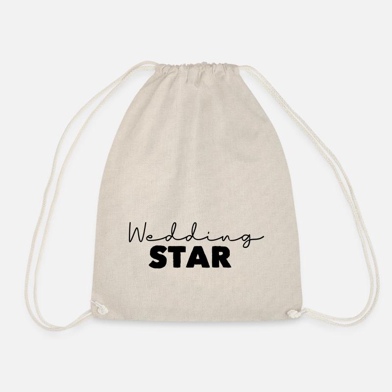 Wedding Star - Turnbeutel - Natur