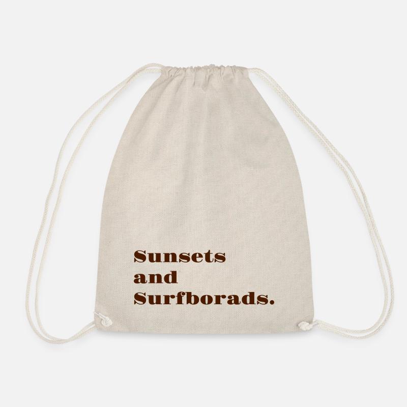 Sunsets and Surfborads - Turnbeutel - Natur