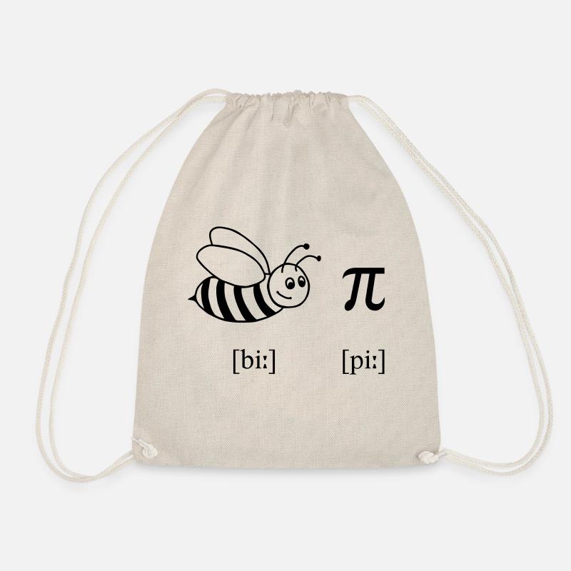 Bee Pi - Turnbeutel - Natur