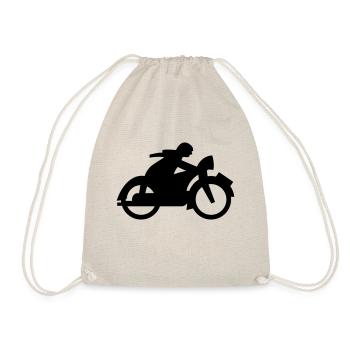Motorcycle - Drawstring Bag - nature - Front