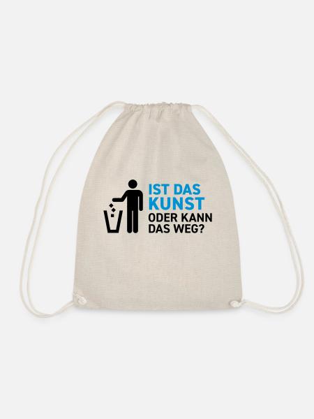 Ist das Kunst oder kann das weg? Museum Maler Müll - Turnbeutel - Natur