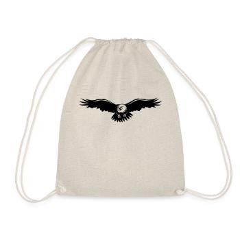 eagle07 - Drawstring Bag - nature - Front
