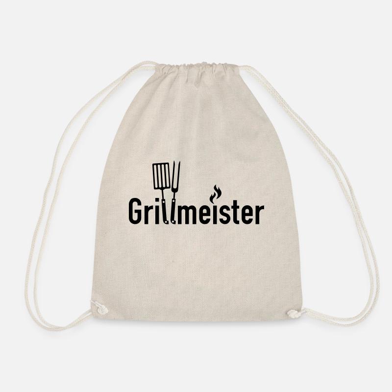 Grillmeister - Grillmaster - Turnbeutel - Natur