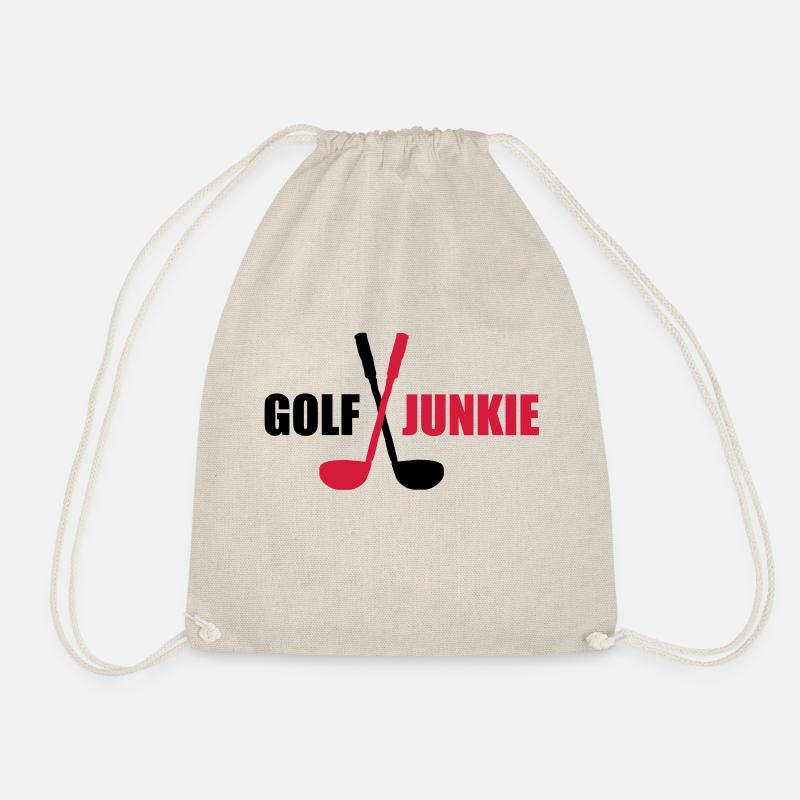 golf - Turnbeutel - Natur