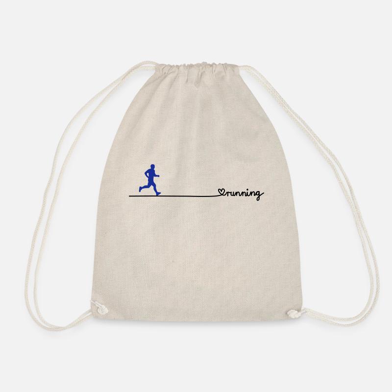 love running - Turnbeutel - Natur
