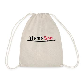 Mama San - Turnbeutel - Natur - Vorne