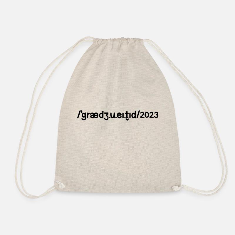 Graduation 2023 - Drawstring Bag - nature