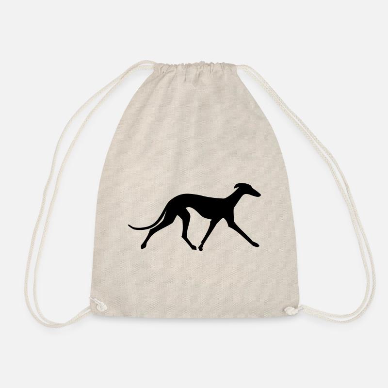 Galgo Español - Turnbeutel - Natur