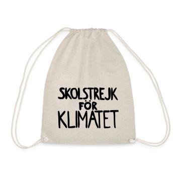 Skolstrejk för Klimatete - grève scolaire pour le climat - Sac de sport léger - nature - Devant