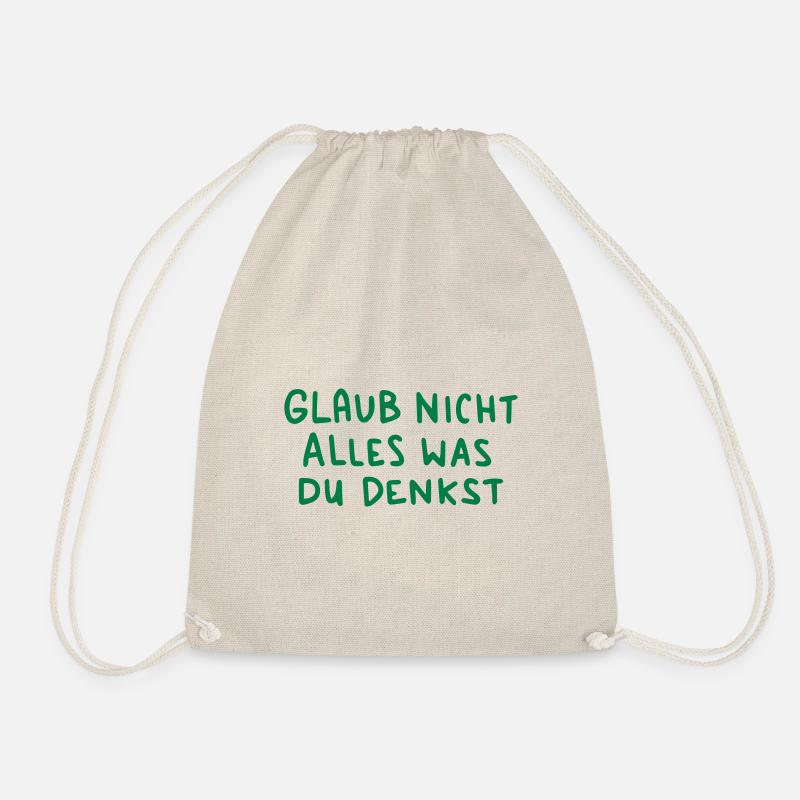 was du denkst - Turnbeutel - Natur