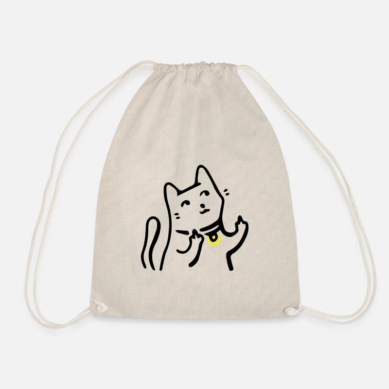 Bad cat - Turnbeutel - Natur