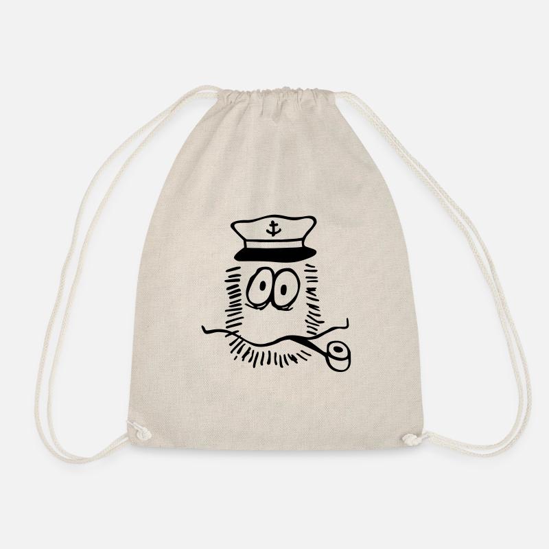 Captain - Drawstring Bag - nature