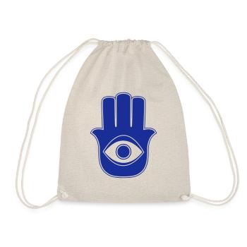 Hand von Fatima - Turnbeutel - Natur - Vorne