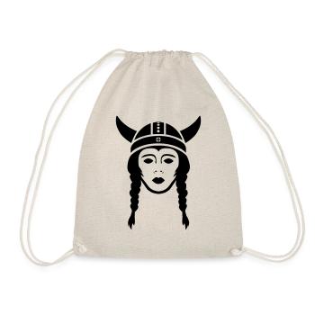 La femme de Viking - Sac de sport léger - nature - Devant