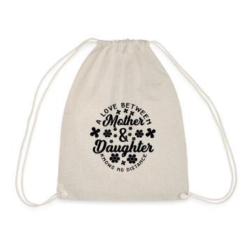 Mère et fille - Amour - Fête des mères - Mom- Love - Sac de sport léger - nature - Devant