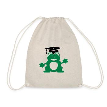 Frog Doctorate Medical Hat Veterinary Medicine - Drawstring Bag - nature - Front