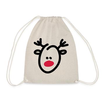rudi - Drawstring Bag - nature - Front