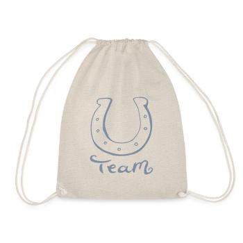 glücks team - Drawstring Bag - nature - Front