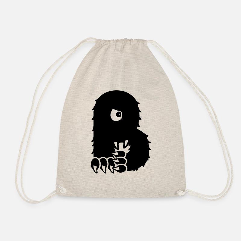 Monster Buchstabe B - Turnbeutel - Natur