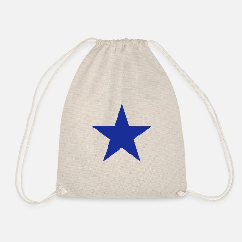 star - Drawstring Bag - nature