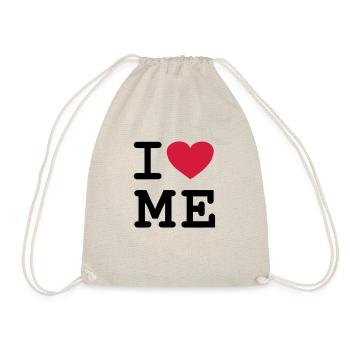 I love me - Turnbeutel - Natur - Vorne