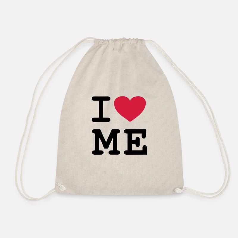 I love me - Turnbeutel - Natur