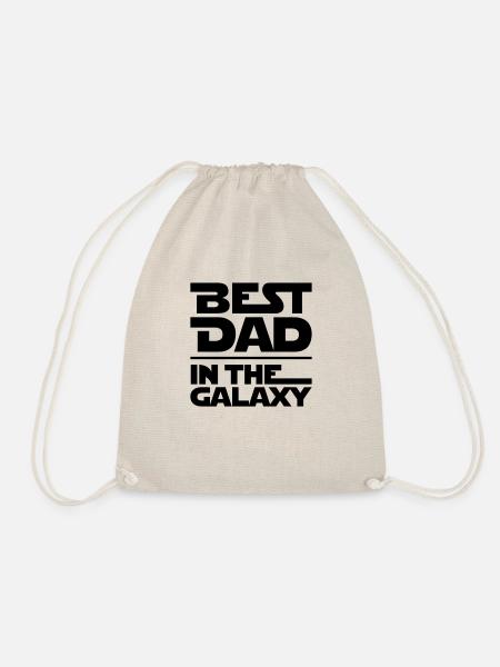 BEST DAD IN THE GALAXY - Turnbeutel - Natur