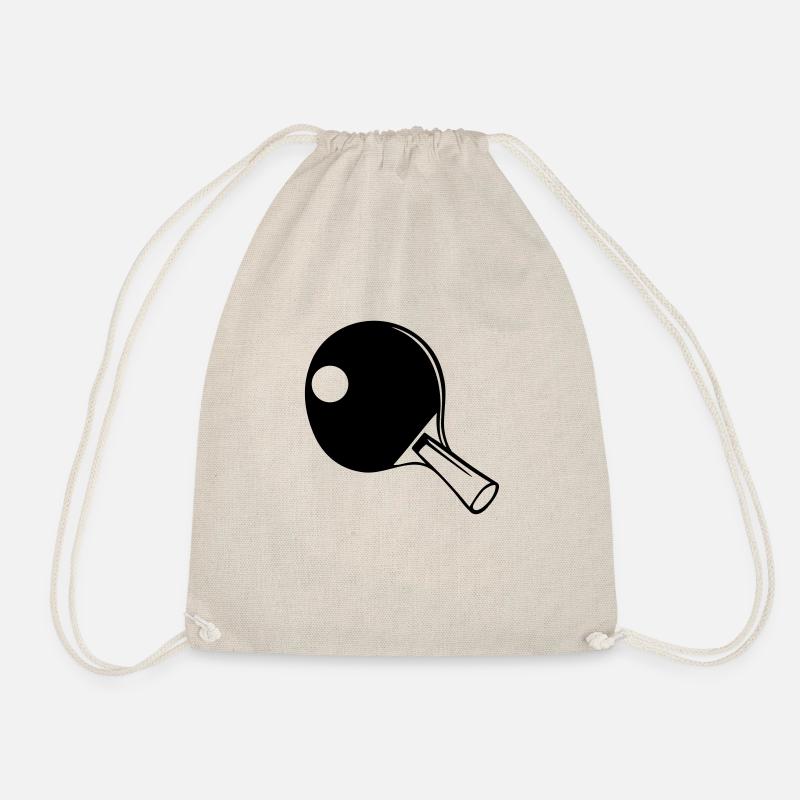 Table Tennis Bat - Drawstring Bag - nature