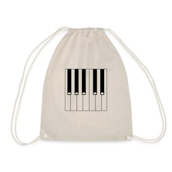 piano - Sac de sport léger - nature - Devant