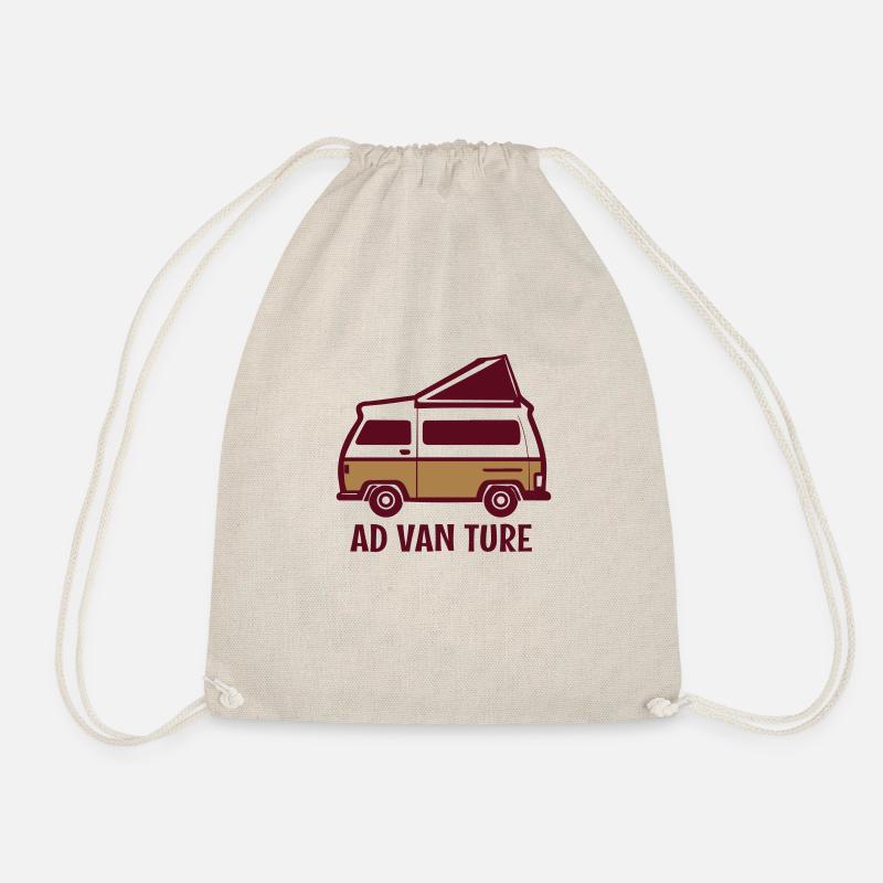Adventure Camper Van - Turnbeutel - Natur