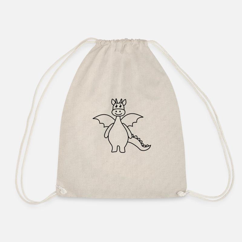 cute dragon - Sac de sport léger - nature