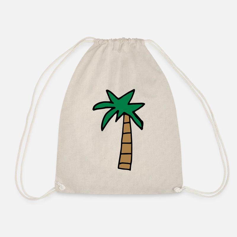 Palm tree - Drawstring Bag - nature