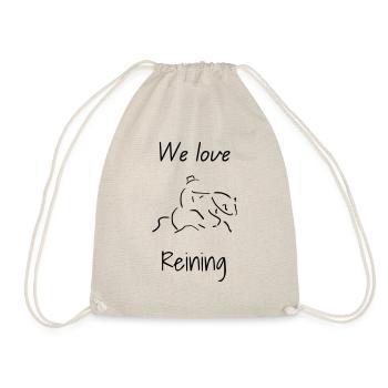 Nous aimons Reining - Sac de sport léger - nature - Devant