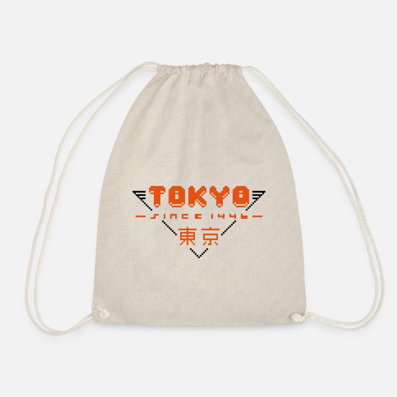 pixel tokyo - Turnbeutel - Natur