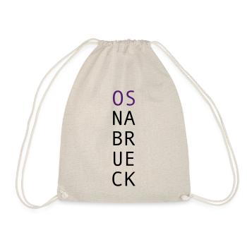 Osnabrück --- Souvenir / Design Geschenkidee - Turnbeutel - Natur - Vorne