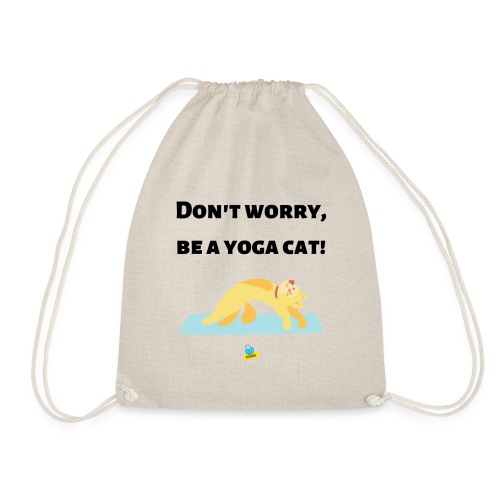 Yoga cat! - Sacca sportiva