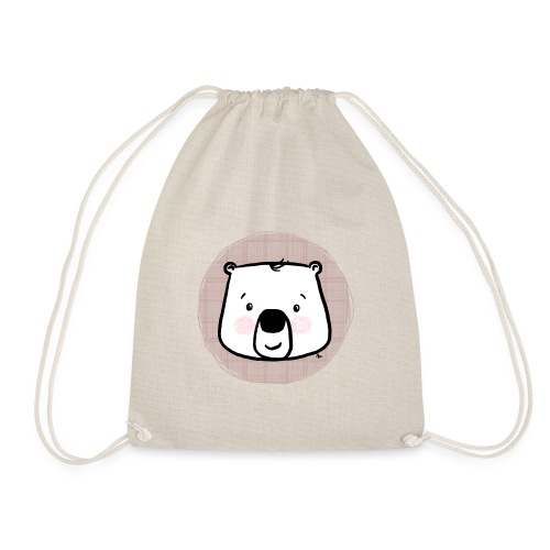 Sweet Bear - Portrait - Drawstring Bag