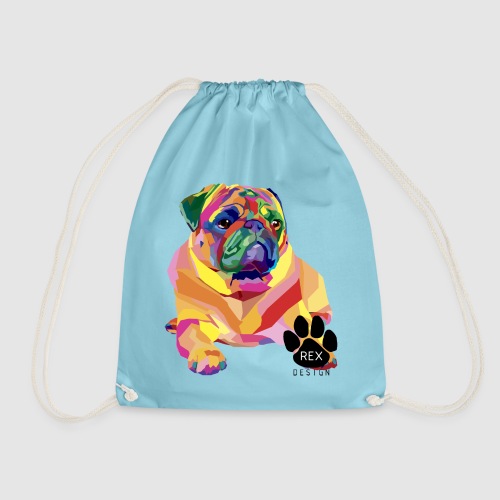 A Pug Life - Drawstring Bag